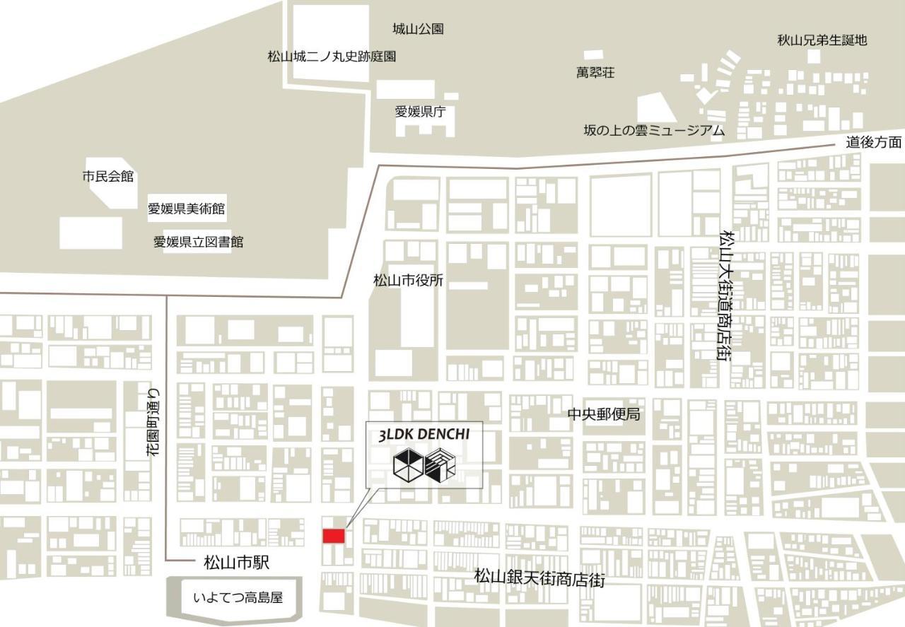 3Ldk Denchi Matsuyama (Ehime) Exterior foto